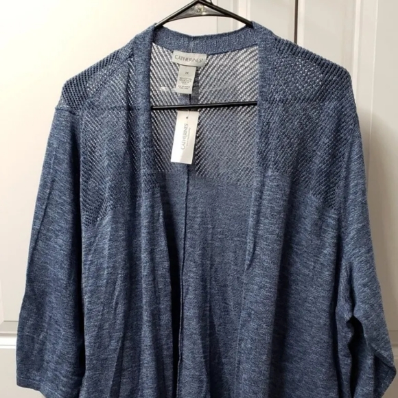 Catherines Women's Cardigan Sweater Size: 2X Open Front - Picture 1 of 11